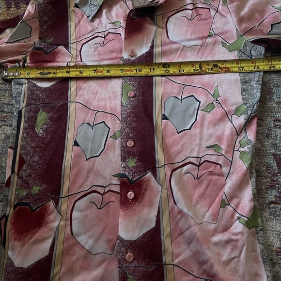 VINTAGE 1970s Men’s by Huk A POO SHIRT - Picture 5 of 6